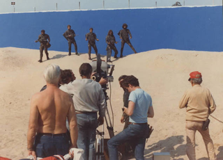 Illustration for article titled Behind-The-Scenes Photos From Making Of Dune Are Delightfully Trippy